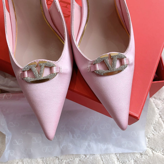 Vlogo Slingback Pump 90MM Pink