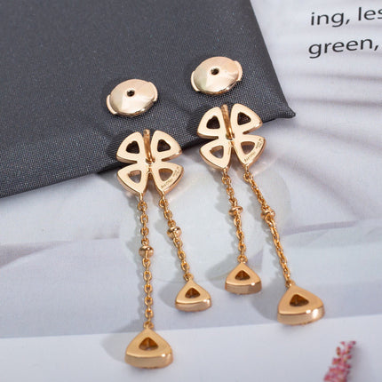 FIOREVER PINK GOLD DIAMONDS EARRINGS